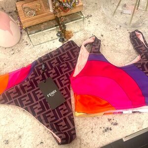 Fendi Tank Bikini “New” Never Worn with Tags